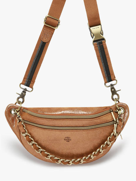 Sac Banane Mila louise Marron vintage 23689X vue secondaire 2