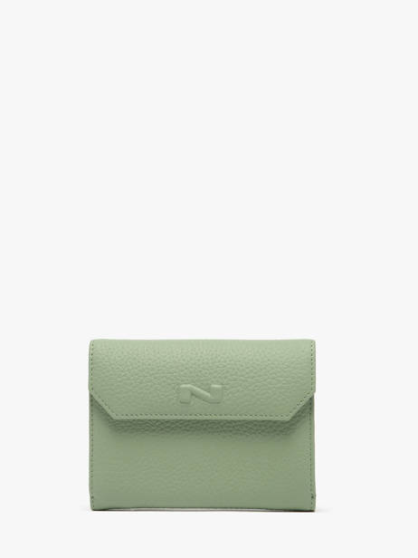 Portefeuille Original N 2 Compartiments Cuir Nathan baume Vert original n 413N