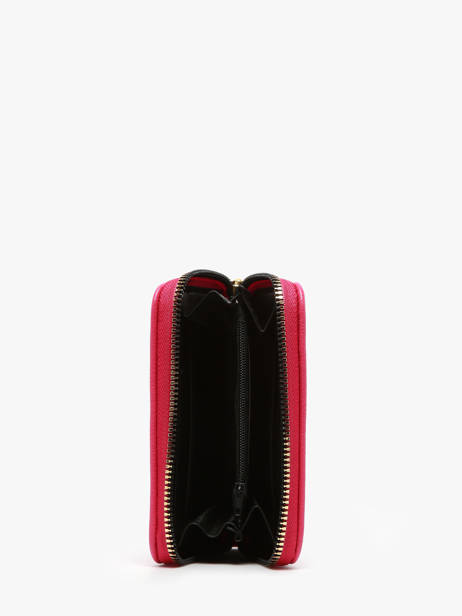 Porte-monnaie Miniprix Rouge safiano 78SM2686 vue secondaire 1