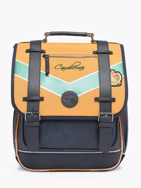 Sac à Dos 2 Compartiments Cameleon Jaune vintage urban PBVBSD39