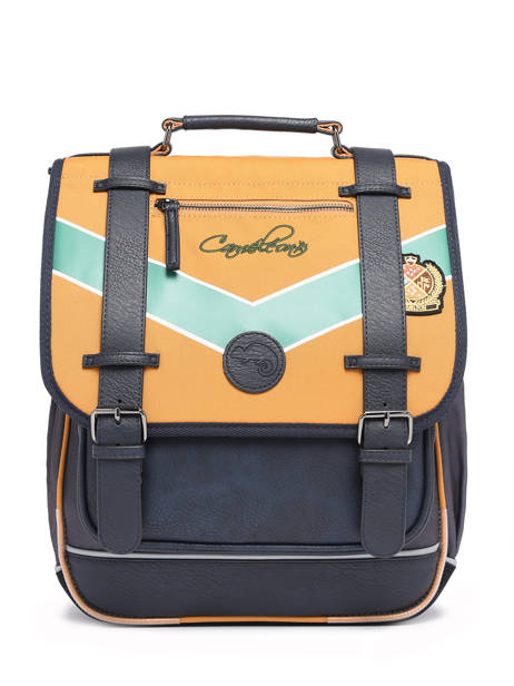 Sac à Dos 2 Compartiments Cameleon Jaune vintage urban PBVBSD39 vue secondaire 7