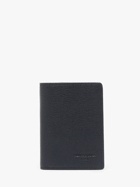 Porte-cartes Cuir Hexagona Bleu confort 461007R