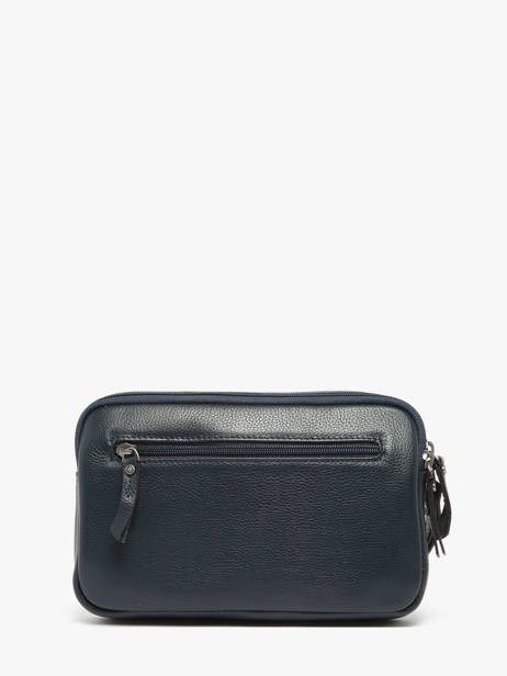 Pochette Homme Flandres Cuir Etrier Bleu flandres EFLA733S vue secondaire 4