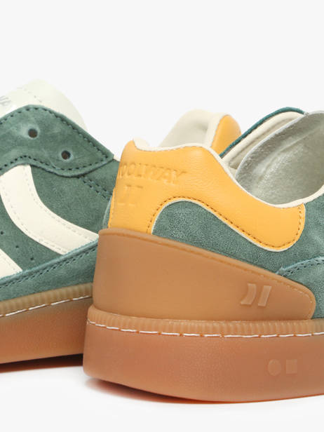 Sneakers Goal En Cuir Coolway Vert men 8663458 vue secondaire 2