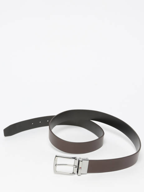 Ceinture Tommy hilfiger Marron denton AM13012 vue secondaire 2