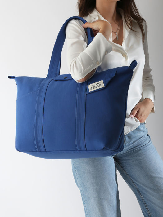 Longchamp Le pliage worker Besaces Bleu