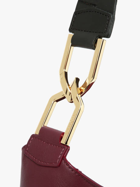 Sac PortÃ© Ã©paule Pagode Cuir Lancel Violet pagode A12510 vue secondaire 2