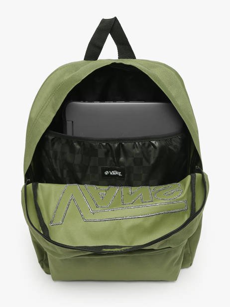 Sac Ã  Dos 1 Compartiment Vans Vert backpack VN000H4Z vue secondaire 1