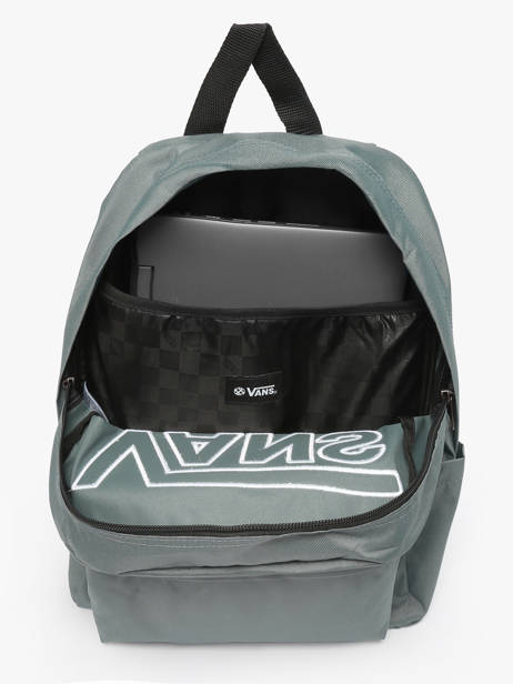 Sac Ã  Dos 1 Compartiment Vans Gris backpack VN000H4Z vue secondaire 2