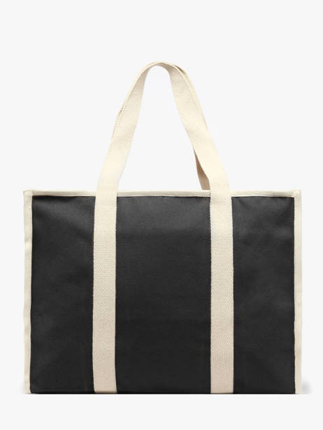 Sac Porté épaule Best Seller Coton Hindbag Noir best seller OSCAR vue secondaire 3