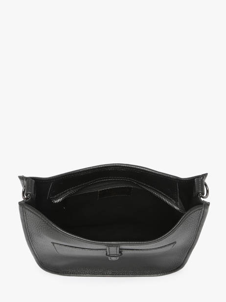 Sac Bandoulière Caviar Cuir Milano Noir caviar CA25068 vue secondaire 3