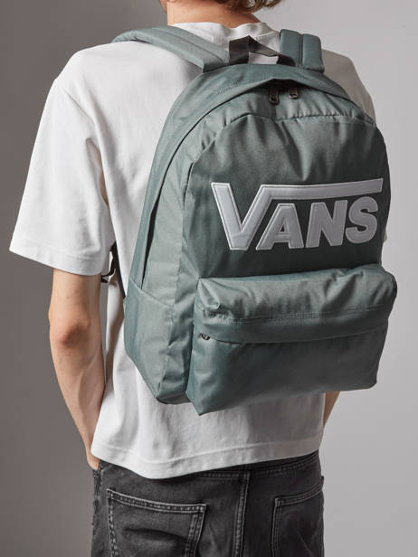 Sac Ã  Dos 1 Compartiment Vans Gris backpack VN000H4Z vue secondaire 1