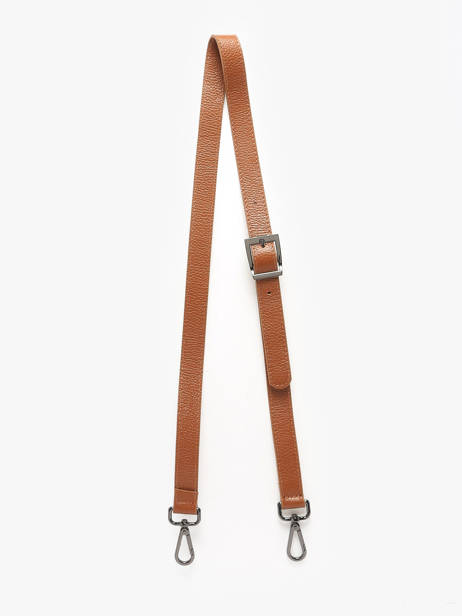 Bandoulière Amovible Caviar Cuir Milano Orange caviar CA250610