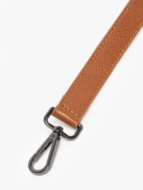 Bandoulière Amovible Caviar Cuir Milano Orange caviar CA250610 vue secondaire 1