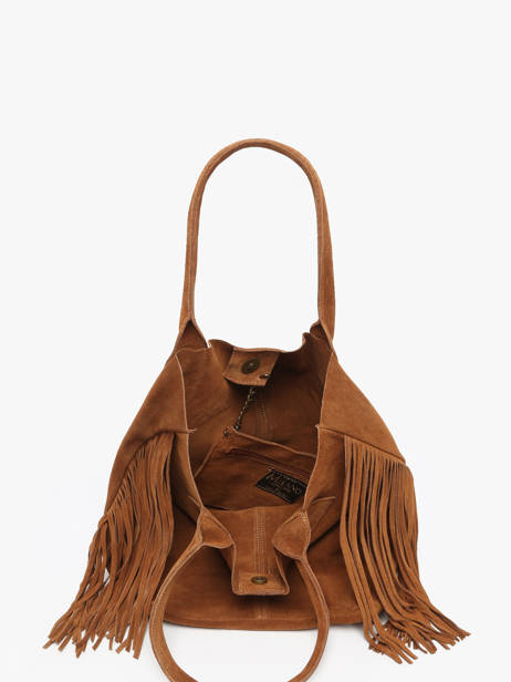 Sac Porté épaule Velvet Milano Orange velvet VE241114 vue secondaire 2