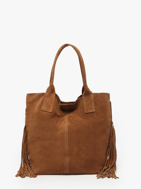 Sac Porté épaule Velvet Milano Orange velvet VE241114 vue secondaire 3