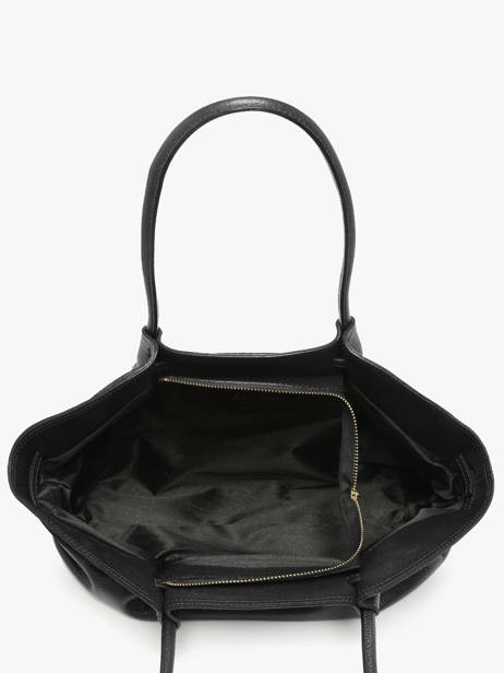 Sac Porté épaule Caviar Cuir Milano Noir caviar CA25062 vue secondaire 3