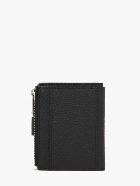 Porte-cartes Porte-monnaie Cuir Nathan baume Noir original n 102N vue secondaire 3