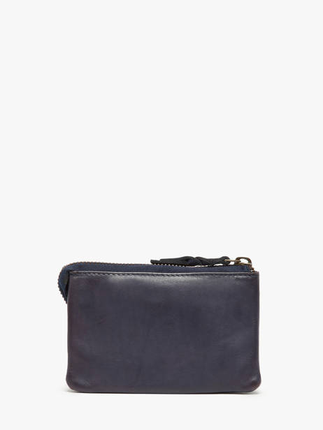 Porte-monnaie Cuir Biba Violet heritage BT35 vue secondaire 2