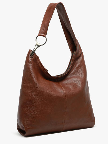 Sac Porté épaule Leather Cuir Biba Marron leather JAP1L vue secondaire 1