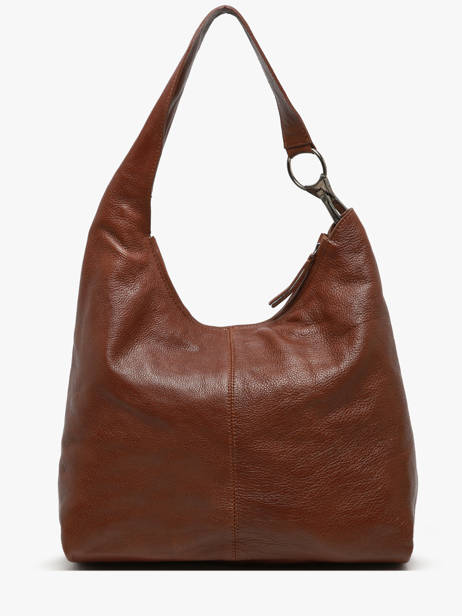 Sac Porté épaule Leather Cuir Biba Marron leather JAP1L vue secondaire 3