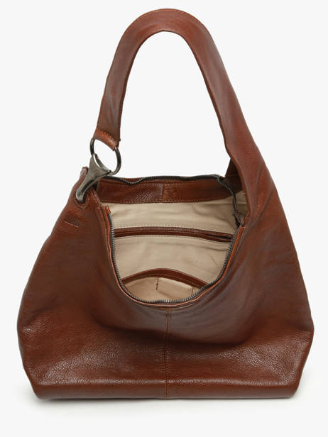 Sac Porté épaule Leather Cuir Biba Marron leather JAP1L vue secondaire 2