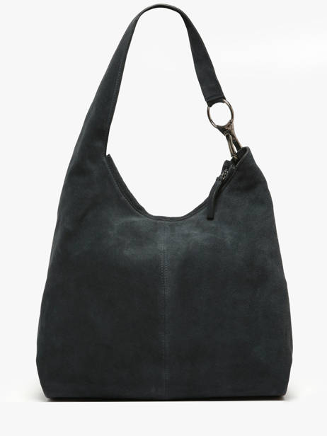 Sac Porté épaule Leather Cuir Biba Bleu leather JAP2L vue secondaire 3