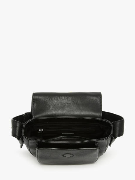 Sac Bandoulière Heritage Cuir Biba Noir heritage BLT1L vue secondaire 2
