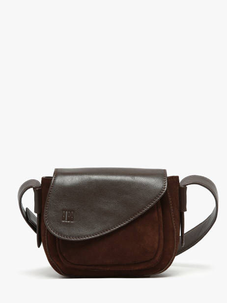 Sac Bandoulière Heritage Cuir Biba Marron heritage BLT2L