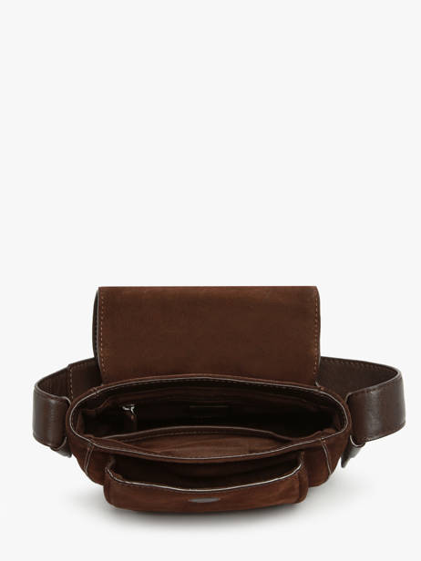Sac Bandoulière Heritage Cuir Biba Marron heritage BLT2L vue secondaire 2