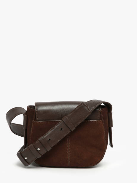 Sac Bandoulière Heritage Cuir Biba Marron heritage BLT2L vue secondaire 3