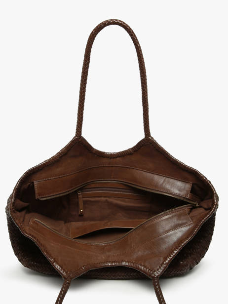 Sac Porté épaule Heritage Biba Marron heritage PER9L vue secondaire 2