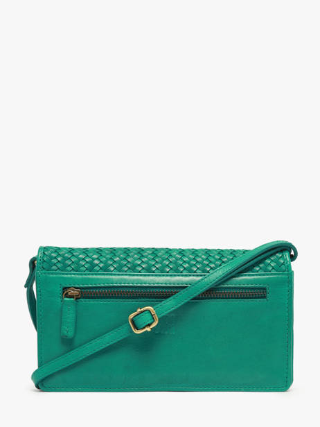 Sac Bandoulière Heritage Cuir Biba Vert heritage ROU1L vue secondaire 3