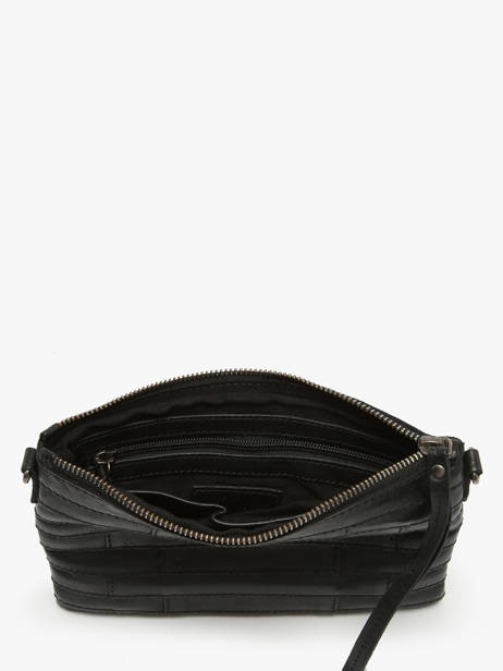 Sac Bandoulière Heritage Cuir Biba Noir heritage LEB16L vue secondaire 2