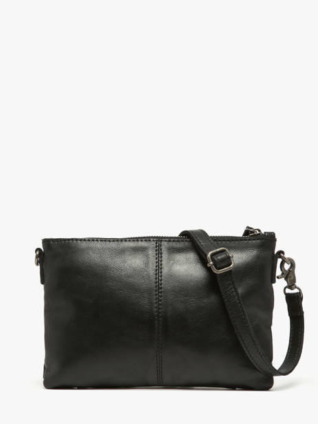 Sac Bandoulière Heritage Cuir Biba Noir heritage LEB16L vue secondaire 3