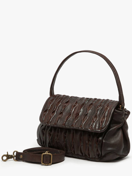 Sac Porté épaule Heritage Cuir Biba Marron heritage MEE1L vue secondaire 1