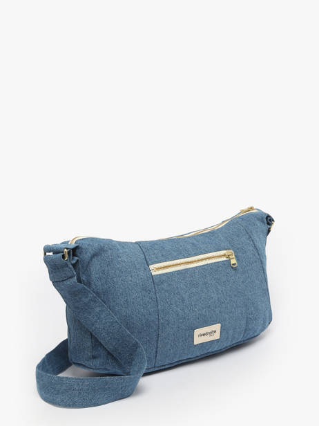 Sac Bandoulière Timeless Rivedroite Bleu timeless MCHARTIM vue secondaire 1