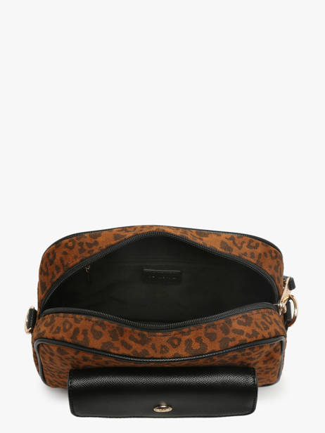 Sac Bandoulière Leonie Polyester Hexagona Marron leonie 5120198 vue secondaire 2