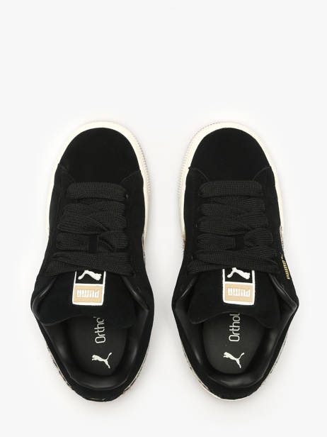 Sneakers En Cuir Puma Noir accessoires 40486201 vue secondaire 3