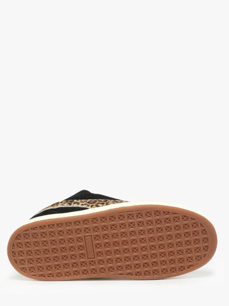 Sneakers En Cuir Puma Noir accessoires 40486201 vue secondaire 4