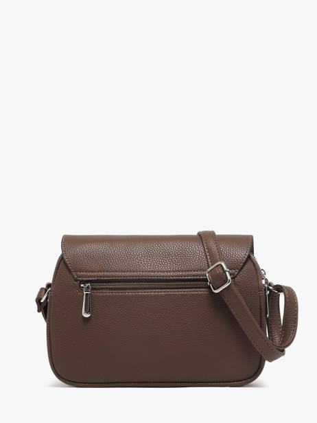 Sac Bandoulière Grained Miniprix Marron grained F3601 vue secondaire 2