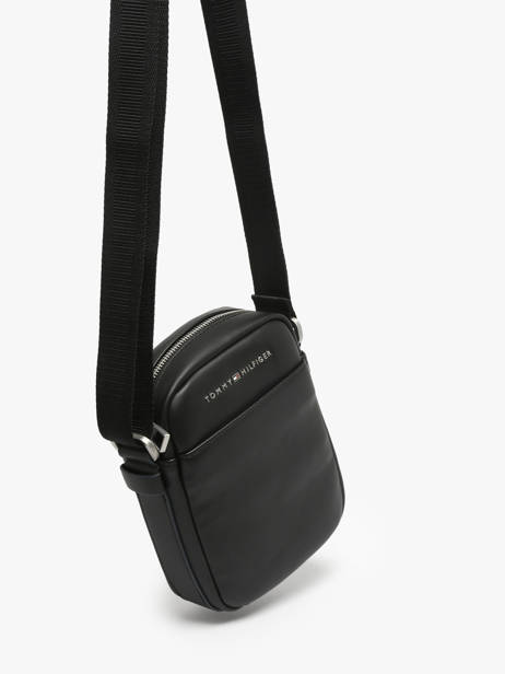 Sac Bandoulière Tommy hilfiger Noir th city AM01941 vue secondaire 1