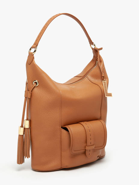 Sac Porté épaule Premier Flirt Cuir Lancel Marron premier flirt A13789 vue secondaire 2