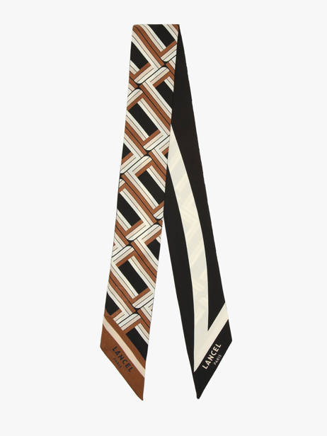 Ruban De Soie Monogram 82x5,5cm Lancel Noir charms A13495