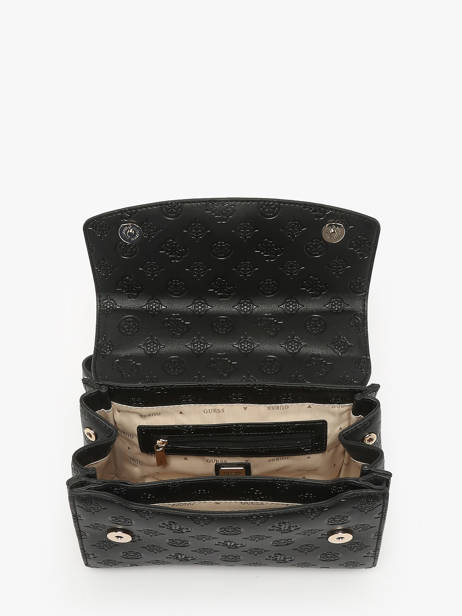 Sac Bandoulière Phoebe Polyester Recyclé Guess Noir phoebe PD966521 vue secondaire 3