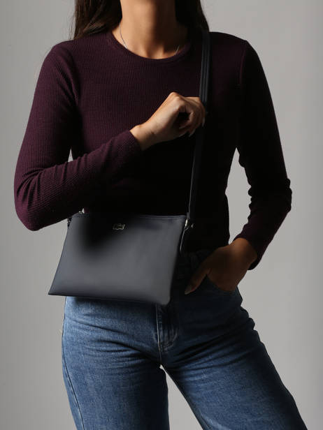 Sac Bandoulière L.12.12 Concept Lacoste Bleu l.12.12 concept NF1887PK vue secondaire 1