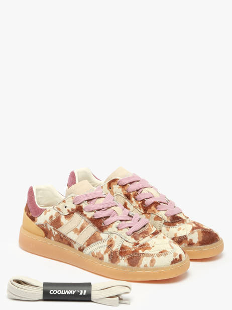 Sneakers En Cuir Coolway Multicolore women 7643298 vue secondaire 1