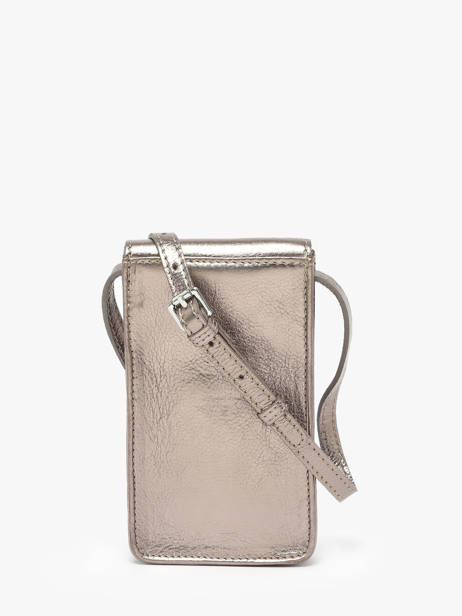 Le Porte-téléphone Cuir Paul marius Argent vintage TELEPHON vue secondaire 4