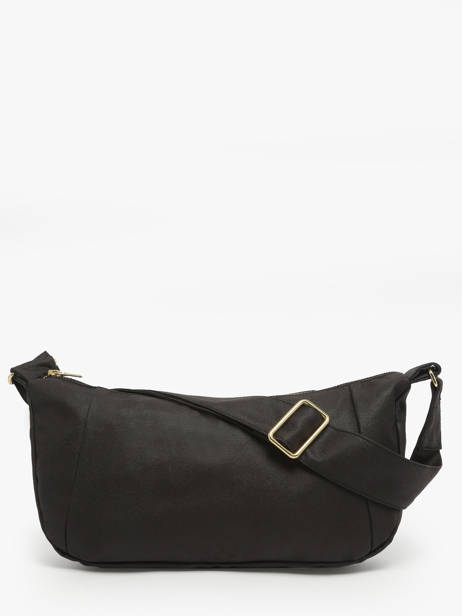 Sac Bandoulière Waxed Coton Rivedroite Noir waxed CHARIWAX vue secondaire 3