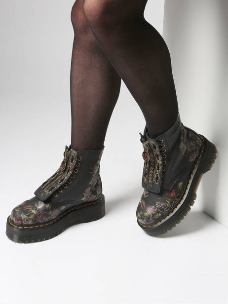 Bottines Sinclair En Cuir Dr martens Noir women 32050001 vue secondaire 1